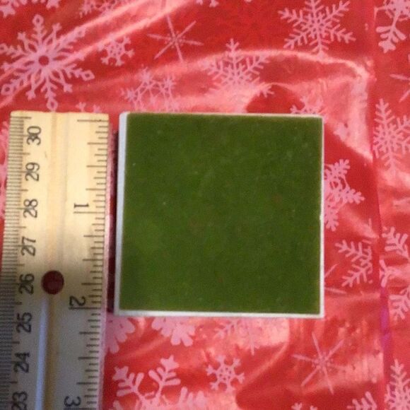 Medallion Alaska gold panning medallion with totem pole on 2 x 2“ marble - Picture 2 of 2